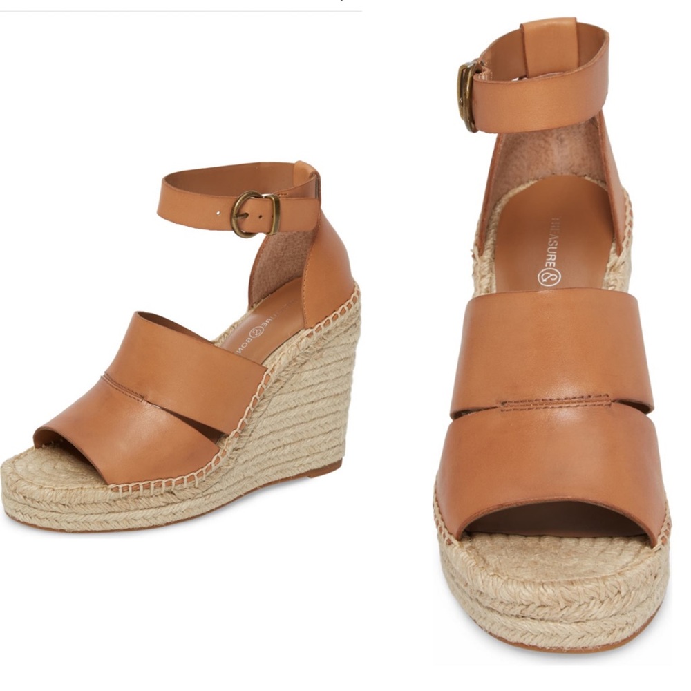 TREASURE & BOND Sannibel Platform Wedge Sandal